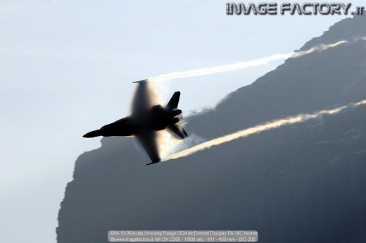2008-10-09 Axalp Shooting Range 0524 McDonnell Douglas FA-18C Hornet